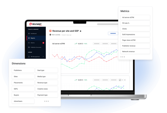 report dim and metrics